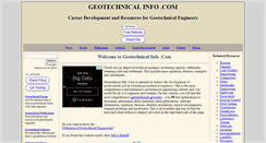 Desktop Screenshot of geotechnicalinfo.com